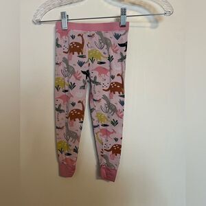 Little Sleepies Pink Dinosaur Pajama Bottoms